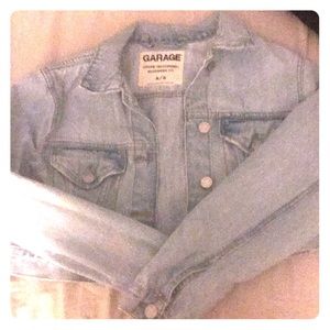 light wash denim jacket